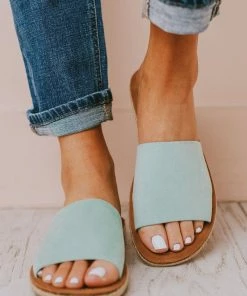 Shoes Leora Slip On Sandals Mint