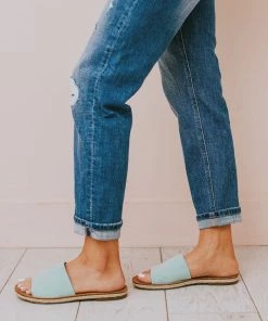 Shoes Leora Slip On Sandals Mint