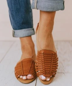 Shoes Mariposa Strappy Sandal Cognac