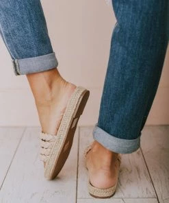 Shoes Oren Braided Sandals Nude