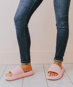 Sandals Pool Slides Pink Shoes