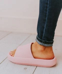 Sandals Pool Slides Pink Shoes