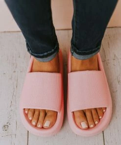 Sandals Pool Slides Pink Shoes