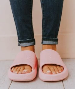 Sandals Pool Slides Pink Shoes