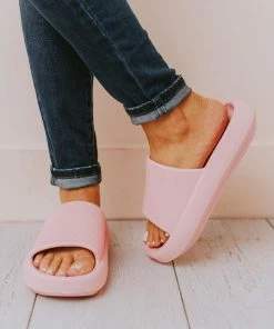 Sandals Pool Slides Pink Shoes