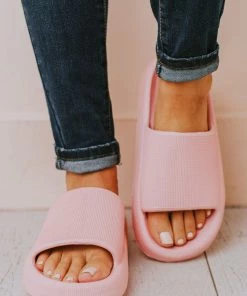 Sandals Pool Slides Pink Shoes