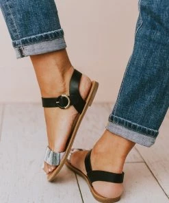 Reuben Sandals Grey/White