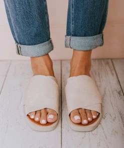 Romi Slip On Sandals Sand