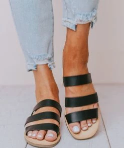 Fortune Dynamic Scout Slip On Sandals Black