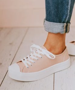 Fortune Dynamic Shoes Finlo Lace Up Sneakers Pink