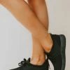 Lucy Avenue Luley Lace Up Sneakers Black Shoes