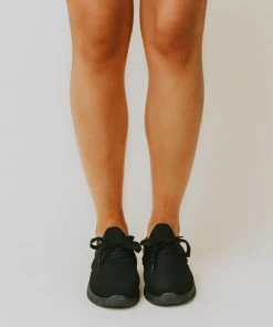 Lucy Avenue Luley Lace Up Sneakers Black Shoes