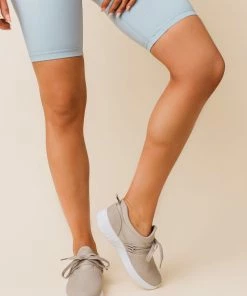 Lucy Avenue Luley Lace Up Sneakers Dark Taupe