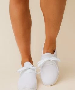 Lucy Avenue Luley Lace Up Sneakers White