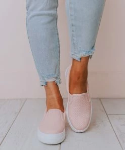 Perforated Sneakers Pink
