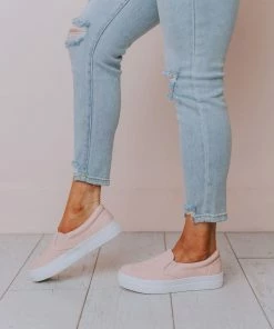 Perforated Sneakers Pink