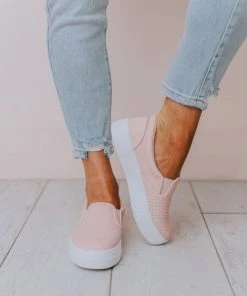 Perforated Sneakers Pink