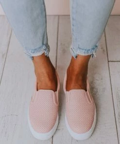 Perforated Sneakers Pink