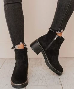 Lucy Avenue Wylde Bootie Black