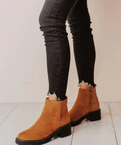 Lucy Avenue Wylde Bootie Camel