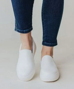Shoes Zipline Slip On Sneakers White