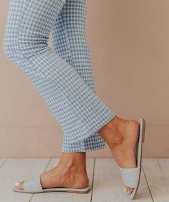 Shoes Weaved Band Sandal Ash Grey