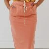 Vendor-unknown Beckie Pull-On Skirt Apricot Bottoms 2 Vendor-unknown Beckie Pull-On Skirt Apricot Bottoms