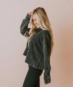 Vendor-unknown Tulsi Jacquard Hoodie Black