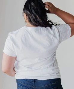 Tops All American Babe Embroidered Tee