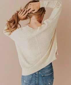 Vendor-unknown Blanche V Neck Sweater Natural