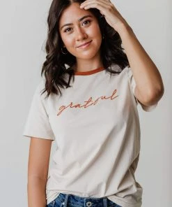 Vendor-unknown Grateful Embroidered Tee Tops 18 Vendor-unknown Grateful Embroidered Tee Tops