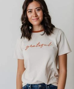 Vendor-unknown Grateful Embroidered Tee Tops 16 Vendor-unknown Grateful Embroidered Tee Tops