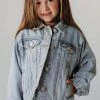 Vendor-unknown EXCLUSIVE! Shirley Denim Jacket With Leopard Lined Pockets KIDS Kid's 2 Vendor-unknown EXCLUSIVE! Shirley Denim Jacket With Leopard Lined Pockets KIDS Kid's