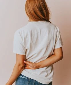 Vendor-unknown America USA Distressed Tee Tops