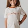 Vendor-unknown Kid's Grateful Embroidered Tee KIDS
