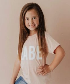 Vendor-unknown KIDS Babe Tee Ballet Slipper Pink Kid's