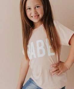 Vendor-unknown KIDS Babe Tee Ballet Slipper Pink Kid's