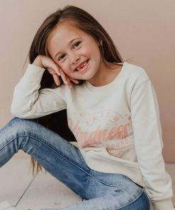 Vendor-unknown Kid's KIDS Kindness Crewneck Sweatshirt