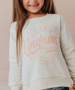 Vendor-unknown Kid's KIDS Kindness Crewneck Sweatshirt