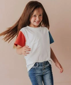 Vendor-unknown Kid's KIDS Red, White & Blue Top