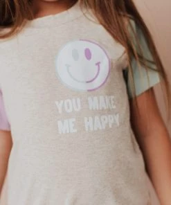 Vendor-unknown Kid's KIDS Smiley Graphic Tee