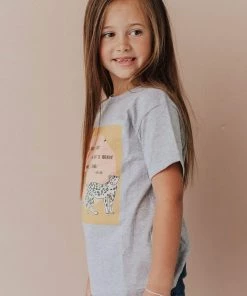 Vendor-unknown Kid's KIDS Soul, Heart, Mind Tee Heather Grey
