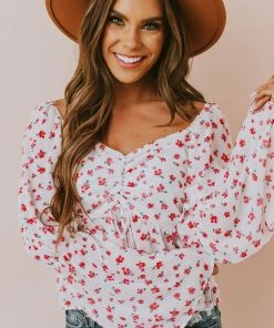 Vendor-unknown Patsy Flower Top