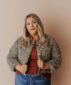 Vendor-unknown Plus Size EXCLUSIVE! Addie Cropped Denim Jacket