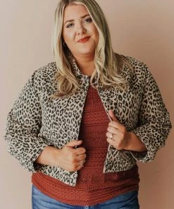 Vendor-unknown Plus Size EXCLUSIVE! Addie Cropped Denim Jacket