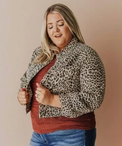 Vendor-unknown Plus Size EXCLUSIVE! Addie Cropped Denim Jacket