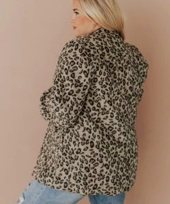 Vendor-unknown Plus Size EXCLUSIVE! Emrie Blazer Leopard