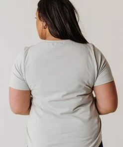 Vendor-unknown Plus Size Wander Embroidered Tee Tops