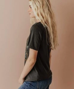 Vendor-unknown Rock Stay Wild Graphic Tee Tops