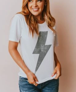 Recycled Karma Tops Licensed ACDC Tee